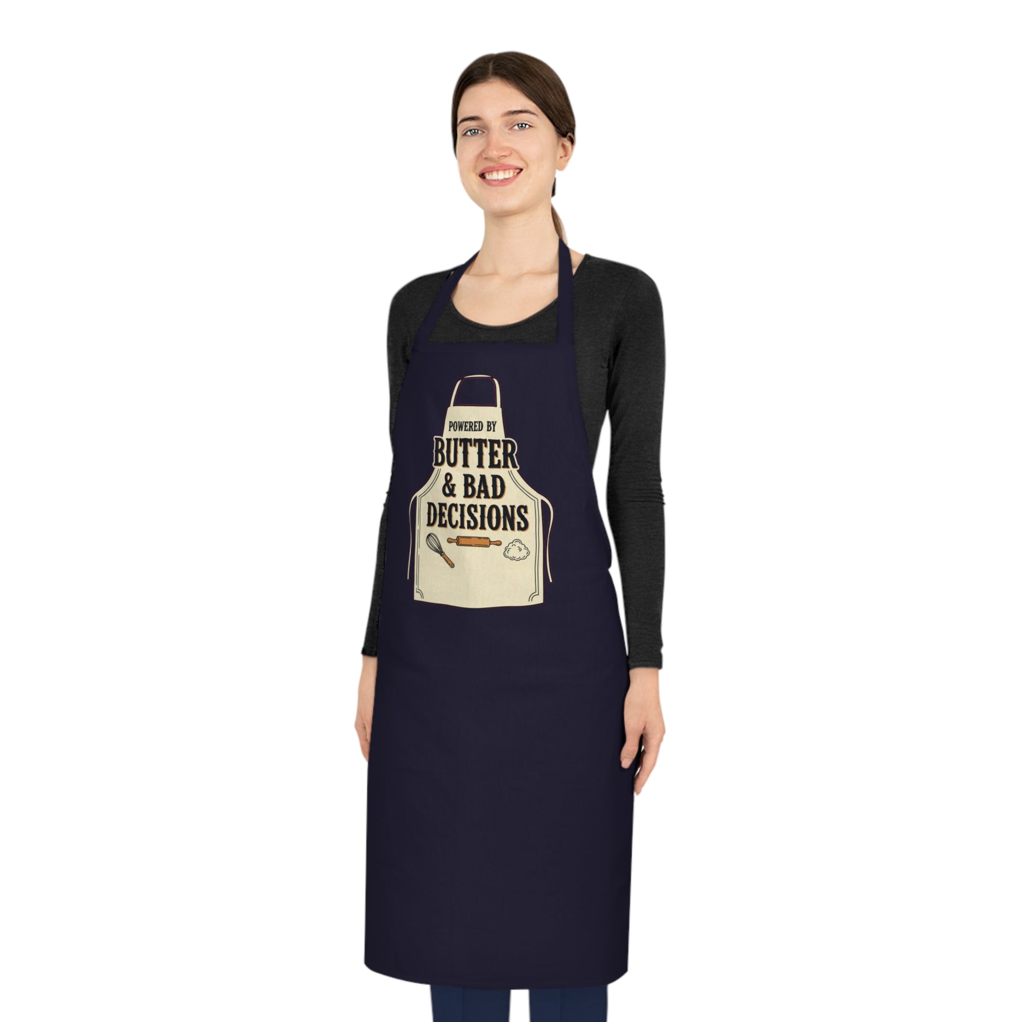 Funny Baker Apron | Dark Humor Baking Gift | Sarcastic Cook Apron