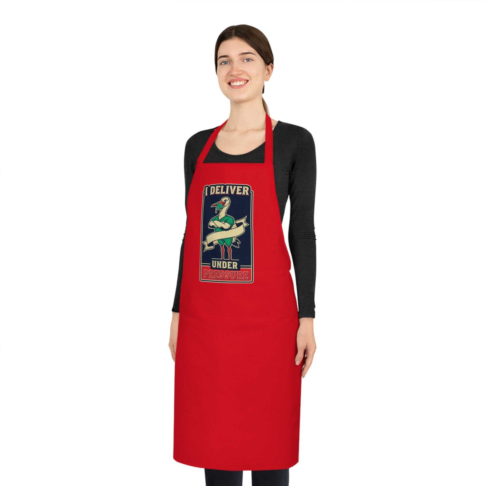 Labor & Delivery Nurse Apron | Funny LD Nurse Gift | Dark Humor Kitchen Apron