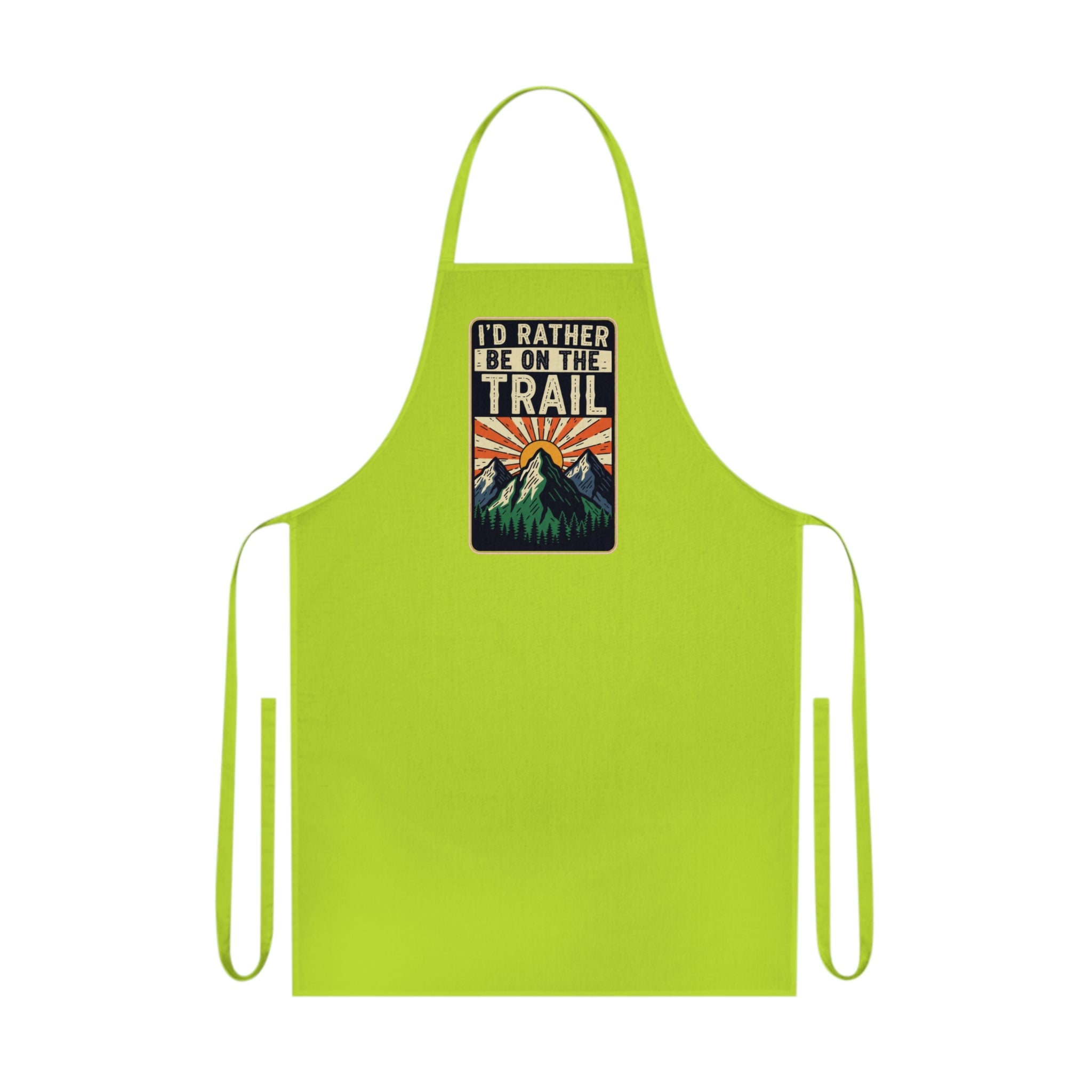 Hiking Apron | Outdoor Adventure Cooking Apron | Campfire Chef Gift