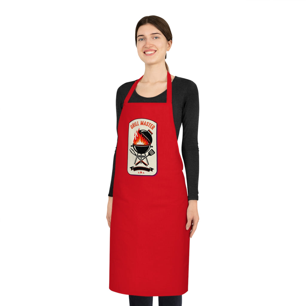 Grill Master Apron Men | Vintage BBQ Apron | Funny Grilling Gift