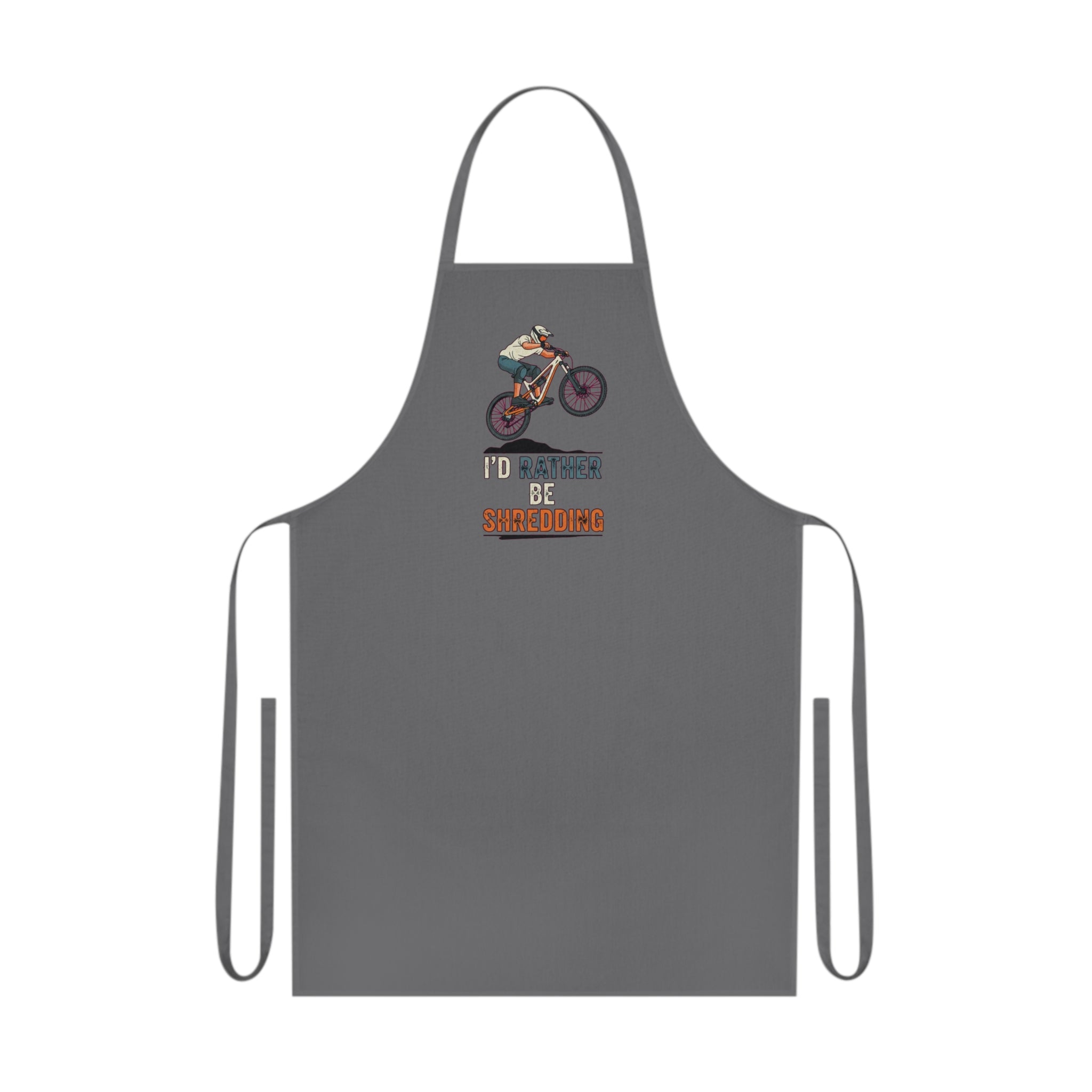Mountain Bike Apron | MTB Gift for Cyclists | Funny Biker Grilling Apron