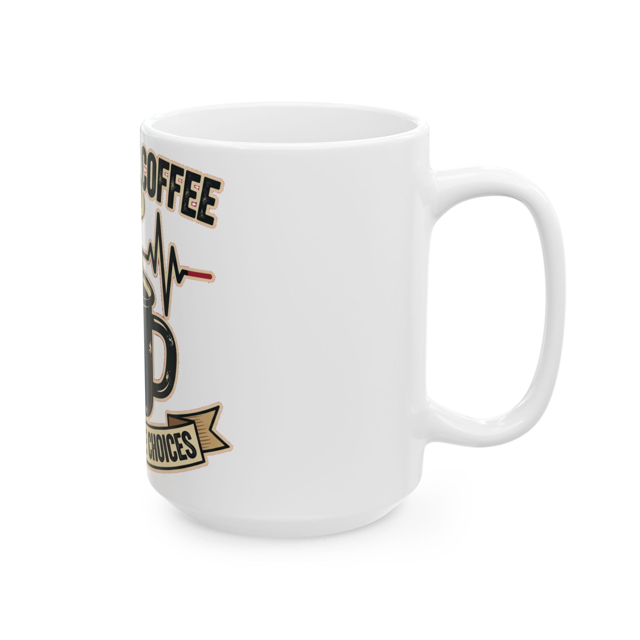 ICU Nurse Dark Humor Coffee Mug | ER Nurse Gift | Funny Scrub Life Cup