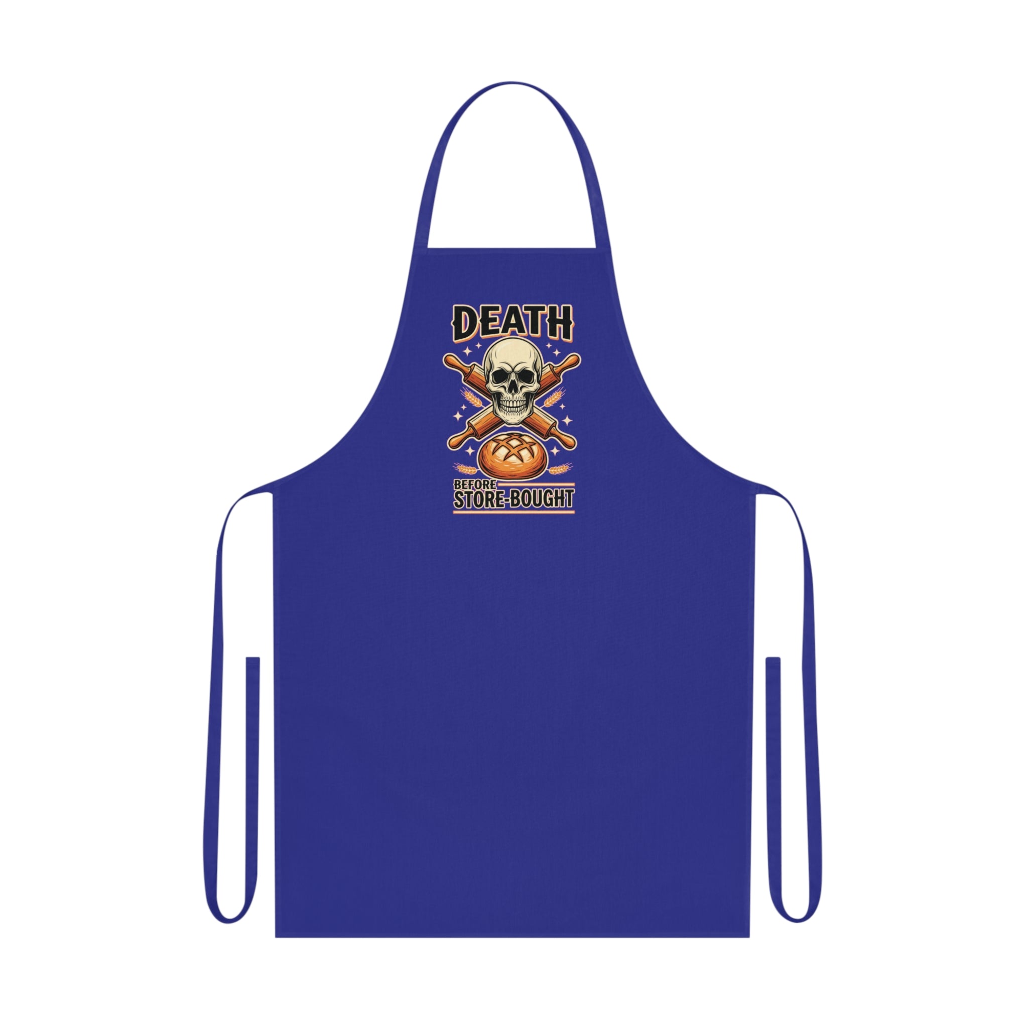 Funny Baker Dark Humor Cotton Apron | Sourdough Gift for Bread Makers