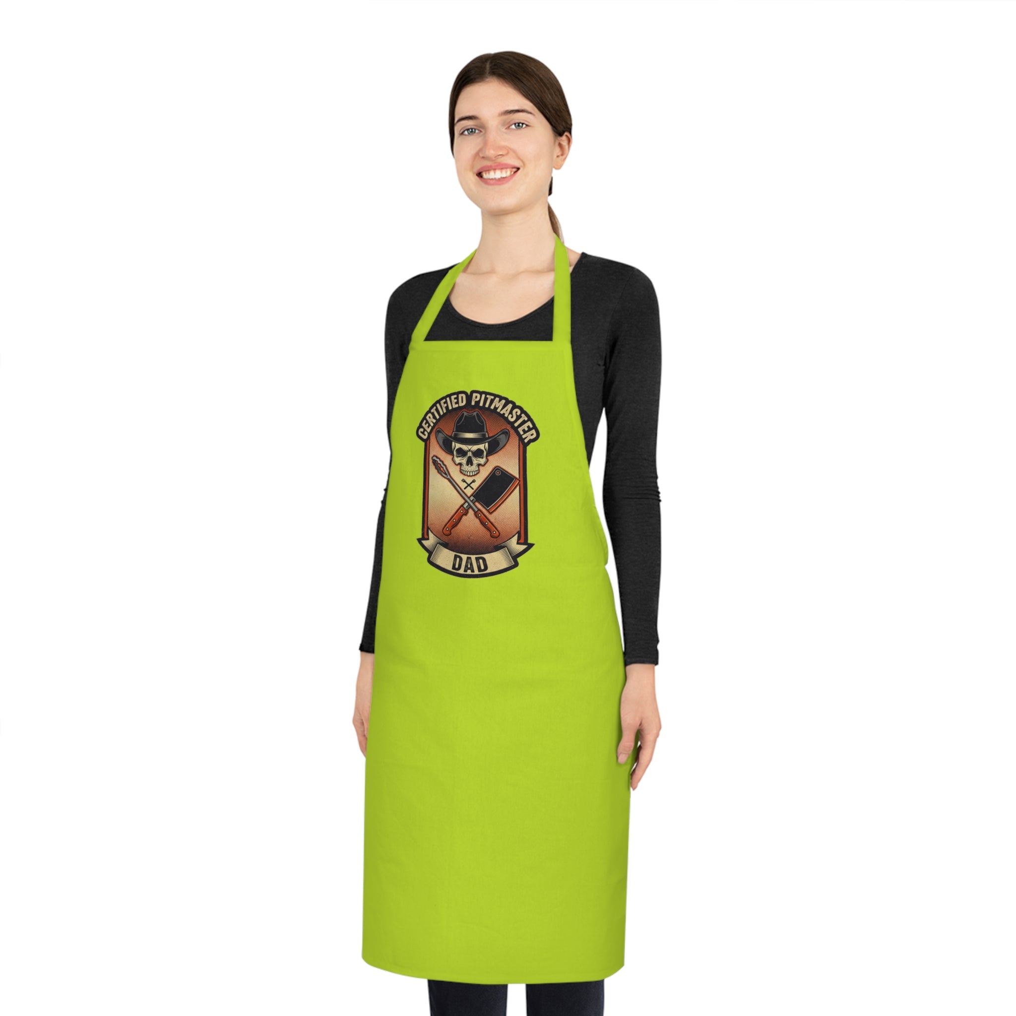 BBQ Pitmaster Dad Apron | Funny Grill Master Gift for Men | Smoker Apron
