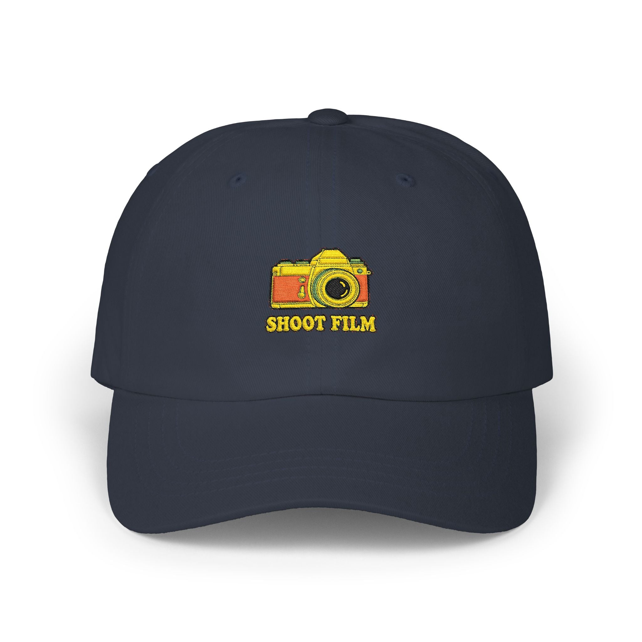 Retro 35mm SLR Camera Dad Cap | Film Photography Embroidered Hat