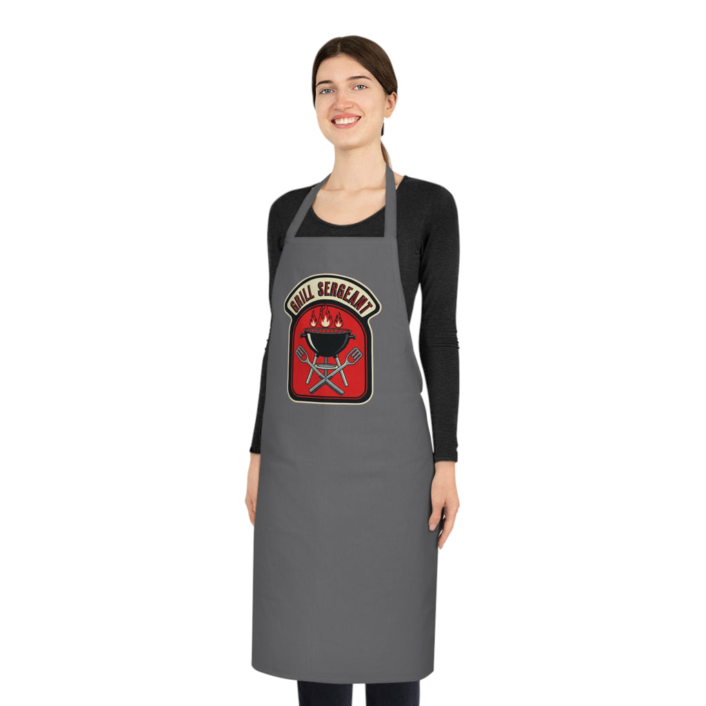Funny Dad BBQ Apron - Vintage Biker Grill Master Father's Day Gift