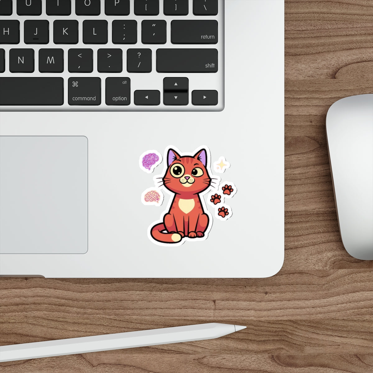 Neurodivergent Cat Lady Sticker | ADHD Autism Cat Mom Vinyl Decal