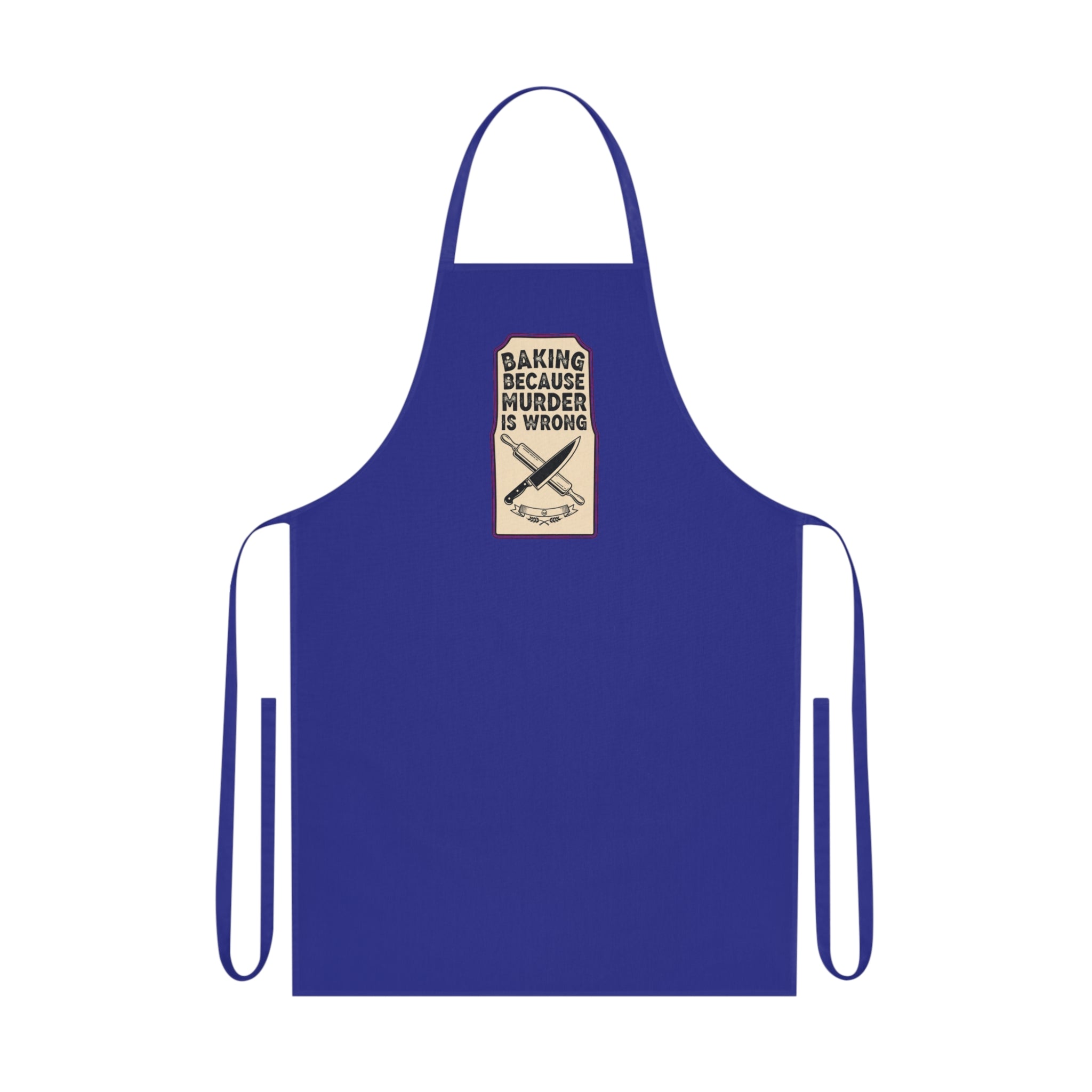 Funny Baker Apron - Dark Humor Kitchen Gift for Baking Obsessed Women