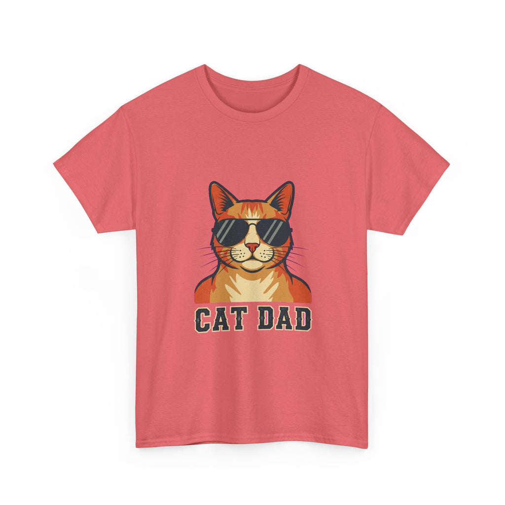 Cat Dad Pride Vintage Aviator T-Shirt | Funny Gift for Cat Dads