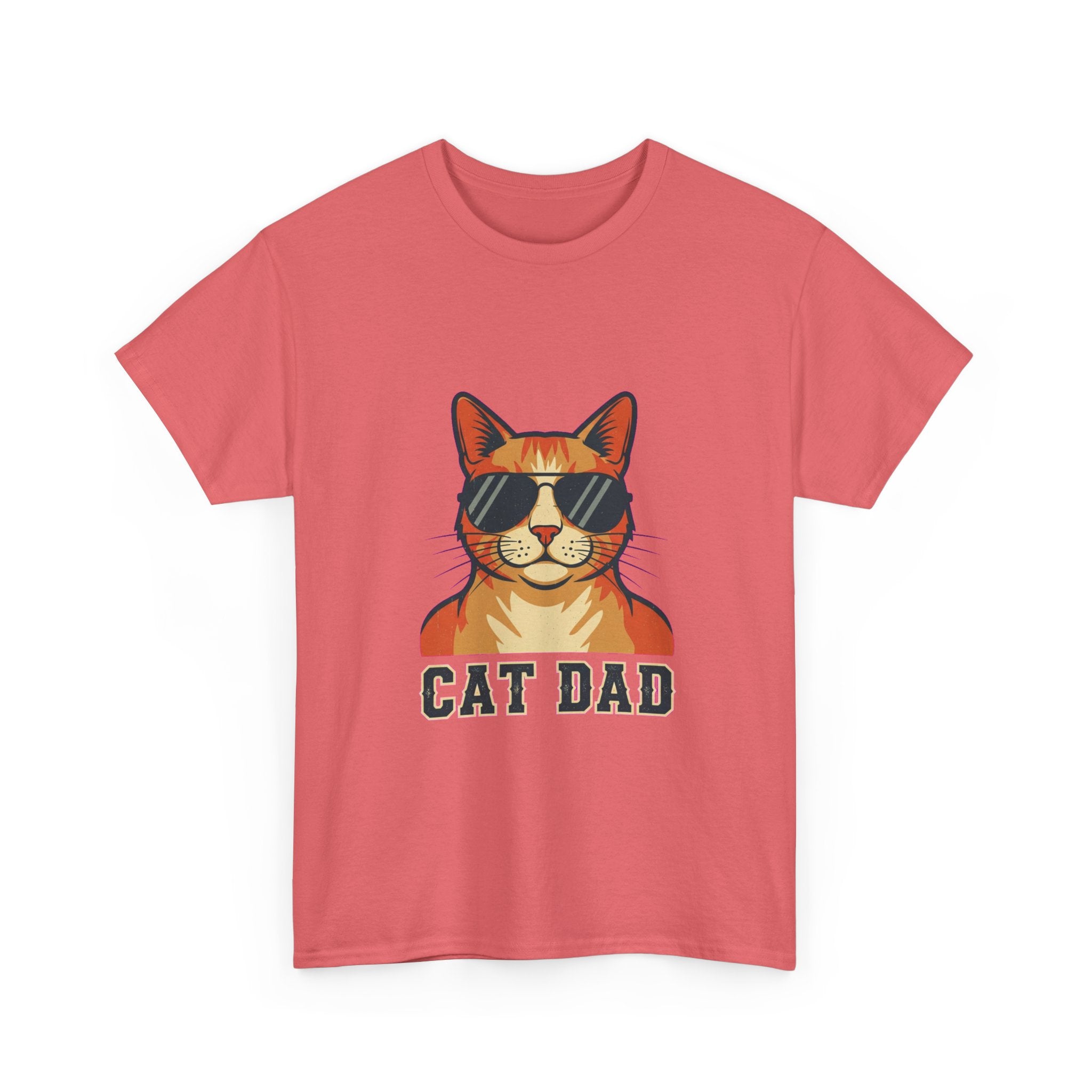 Cat Dad Pride Vintage Aviator T-Shirt | Funny Gift for Cat Dads