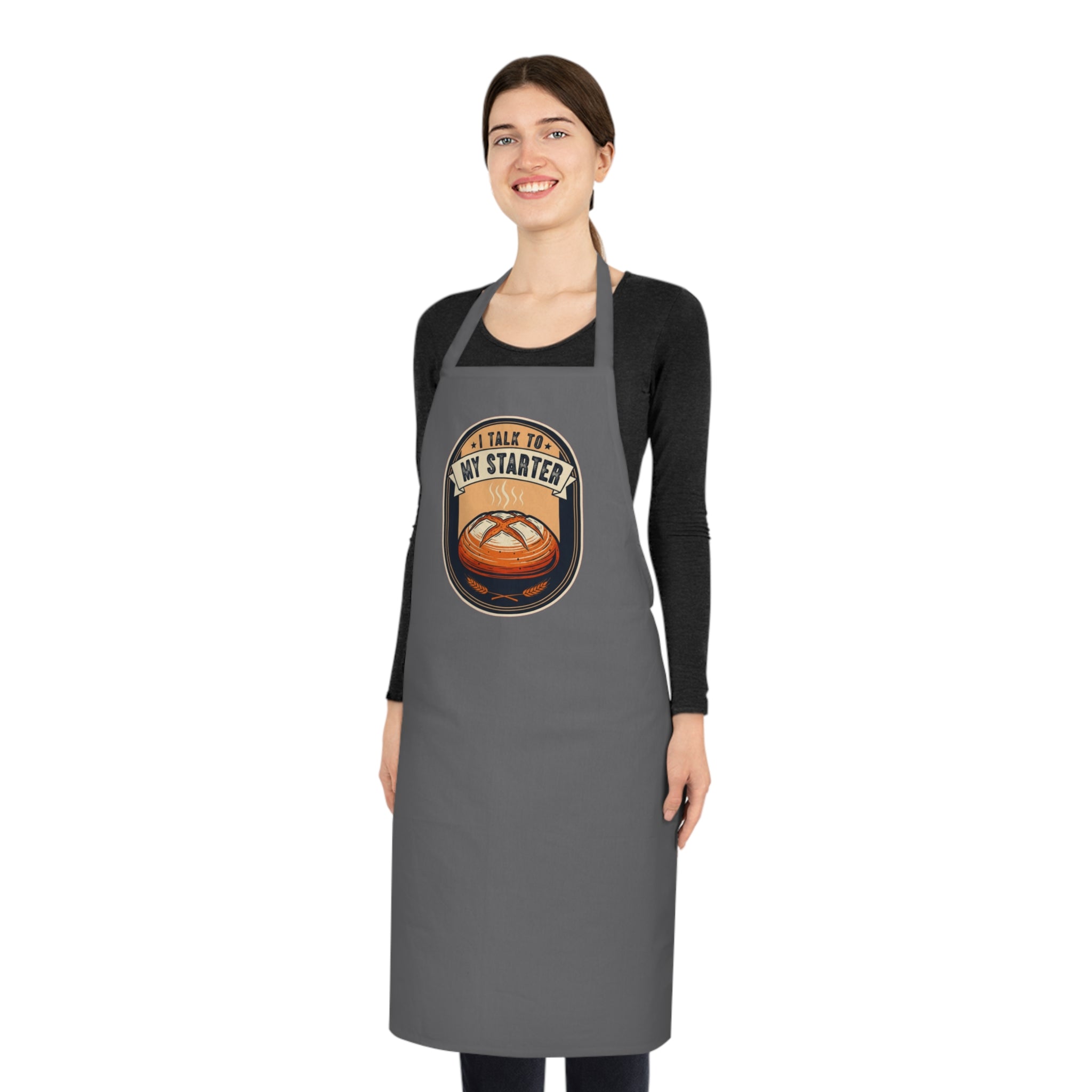 Sourdough Baker Apron | Funny Dark Humor Bread Baking Gift for Starter Parents