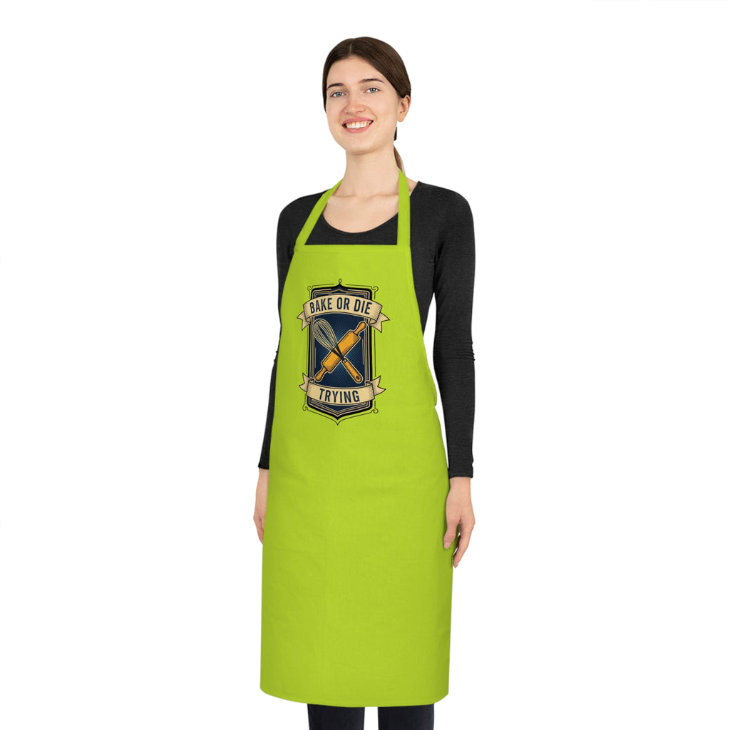 Funny Baker Apron | Retro Diner Baking Gift | Pastry Chef Humor Kitchen Apron