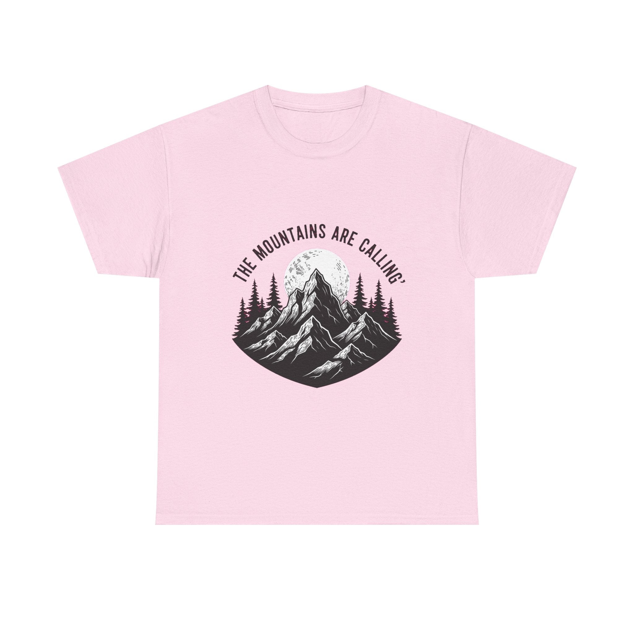Gothic Mountain T-Shirt | Dark Nature Apparel | Woodcut Peak Tee