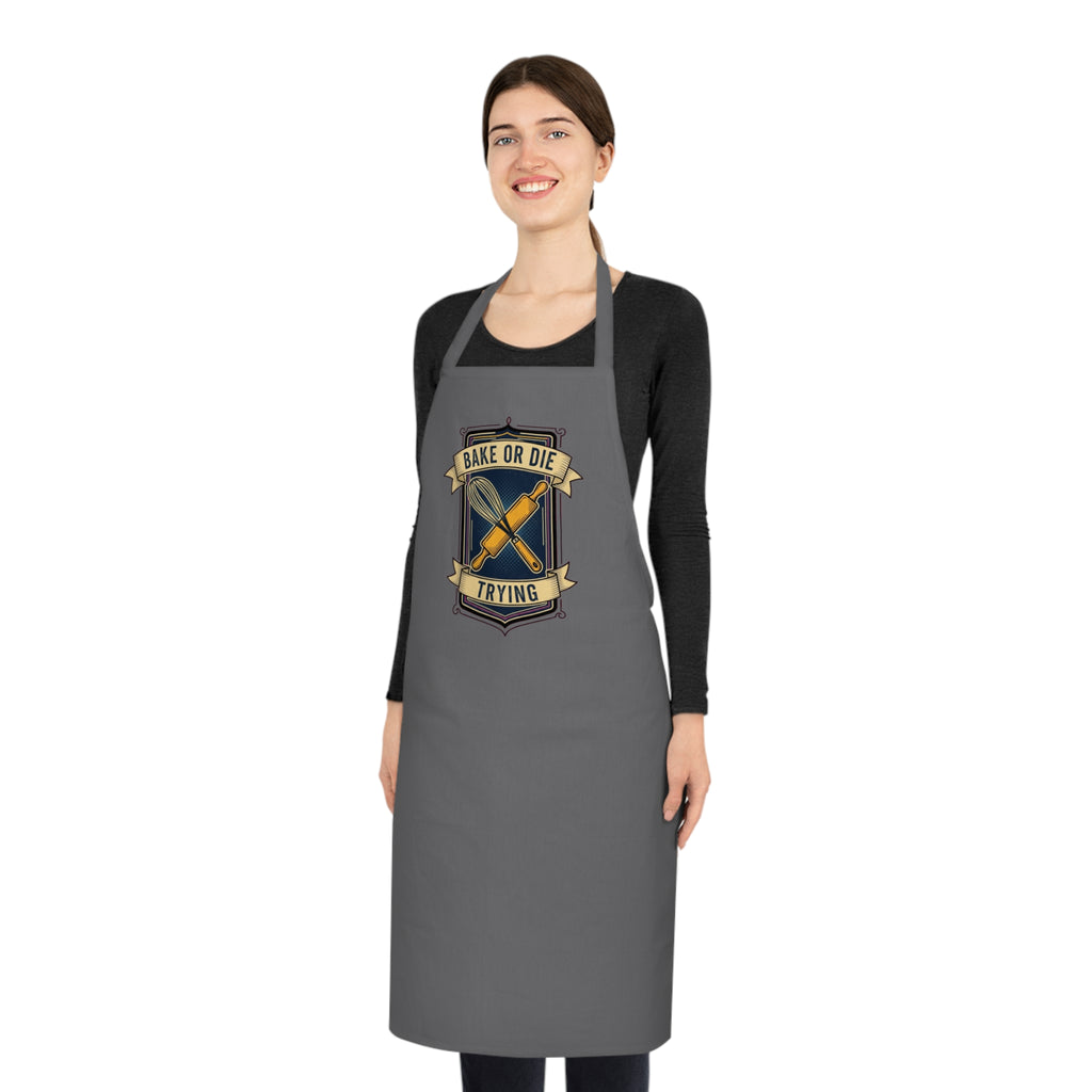 Funny Baker Apron | Retro Diner Baking Gift | Pastry Chef Humor Kitchen Apron