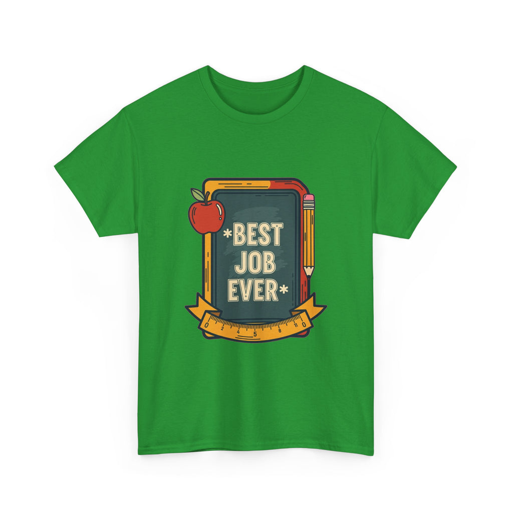 Best Job Ever Elementary Teacher Shirt | Retro Back to School Tee