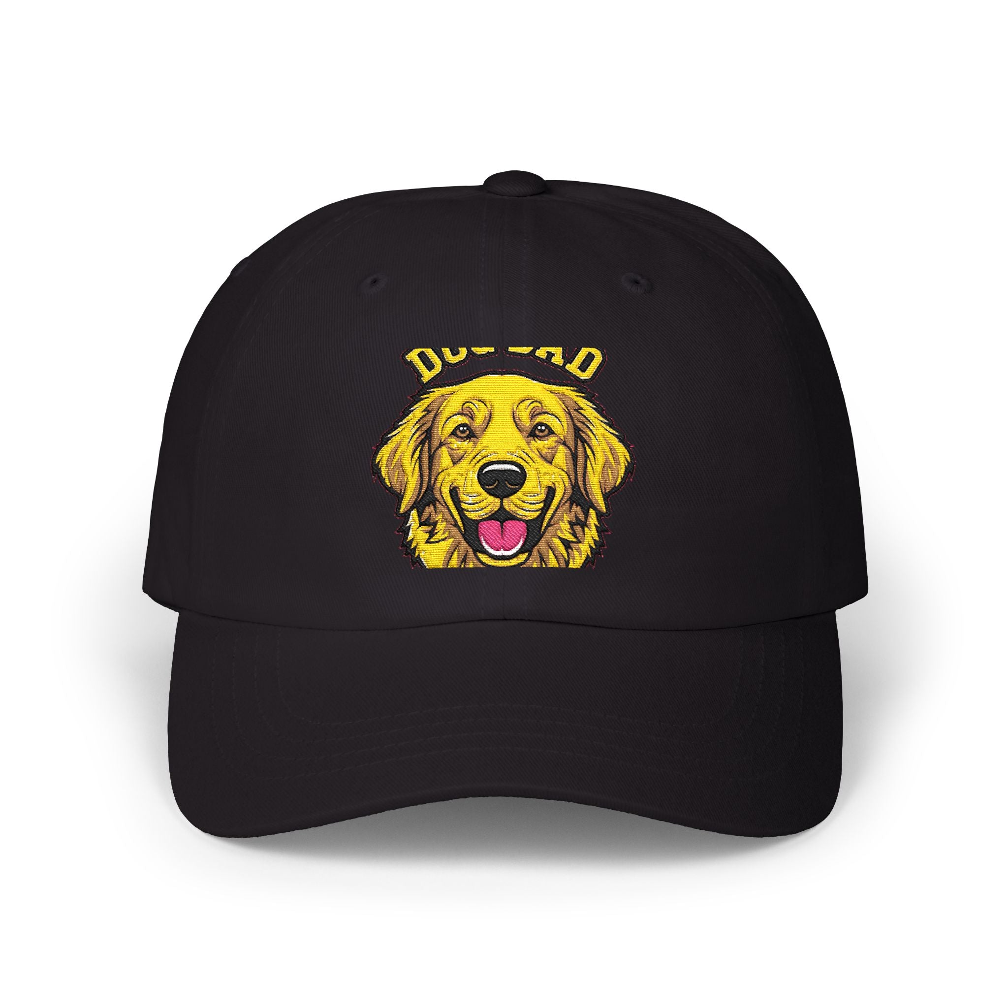 Golden Retriever Dad Hat - Dog Dad Cap with Embroidered Patch