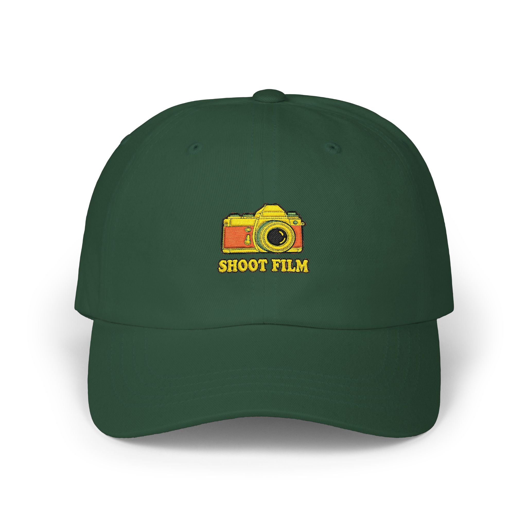 Retro 35mm SLR Camera Dad Cap | Film Photography Embroidered Hat