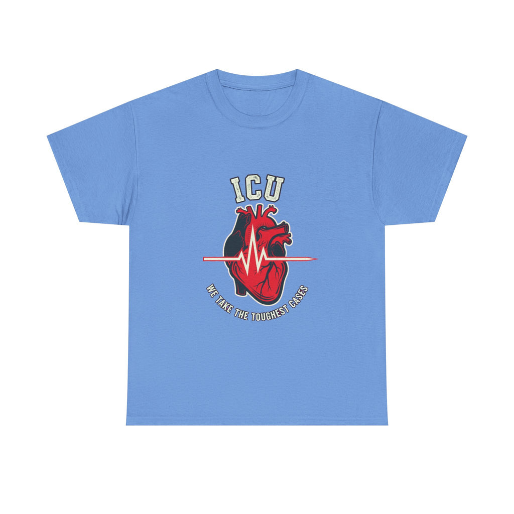 ICU Nurse Dark Humor T-Shirt | Critical Care RN Gallows Humor Tee