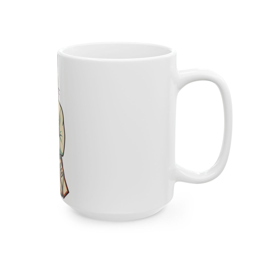 Cat Dad Mug - Funny Ceramic Coffee Cup for Cat Lovers & Proud Cat Dads