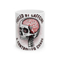 Anatomical Skull Nurse Coffee Mug | Dark Medical Humor Gift for Nurses