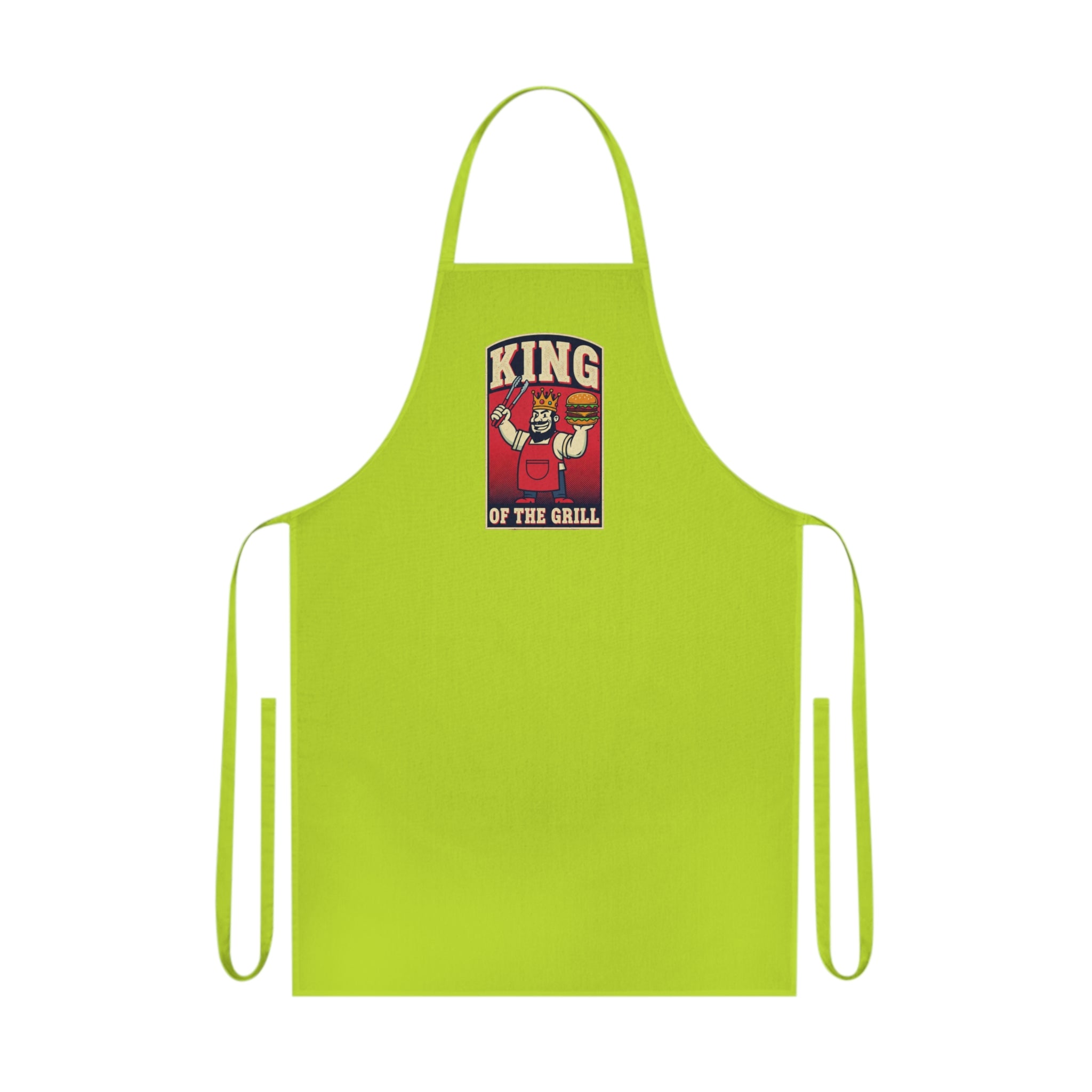 Funny BBQ Dad Apron | Grill Master Father's Day Gift | Vintage Americana