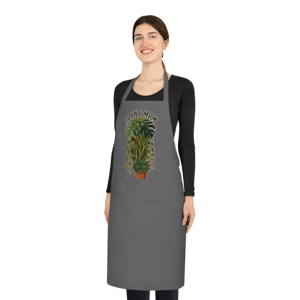 Plant Mom Apron | Vintage Botanical Garden Apron Gift for Plant Ladies