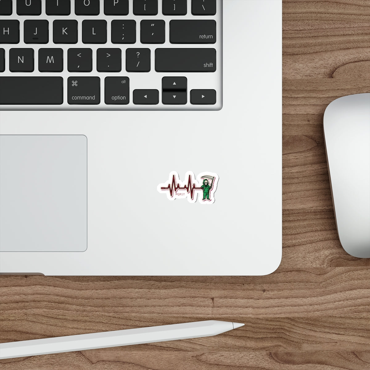 Cardiac Nurse Dark Humor EKG Die-Cut Sticker | ICU Nurse Gift