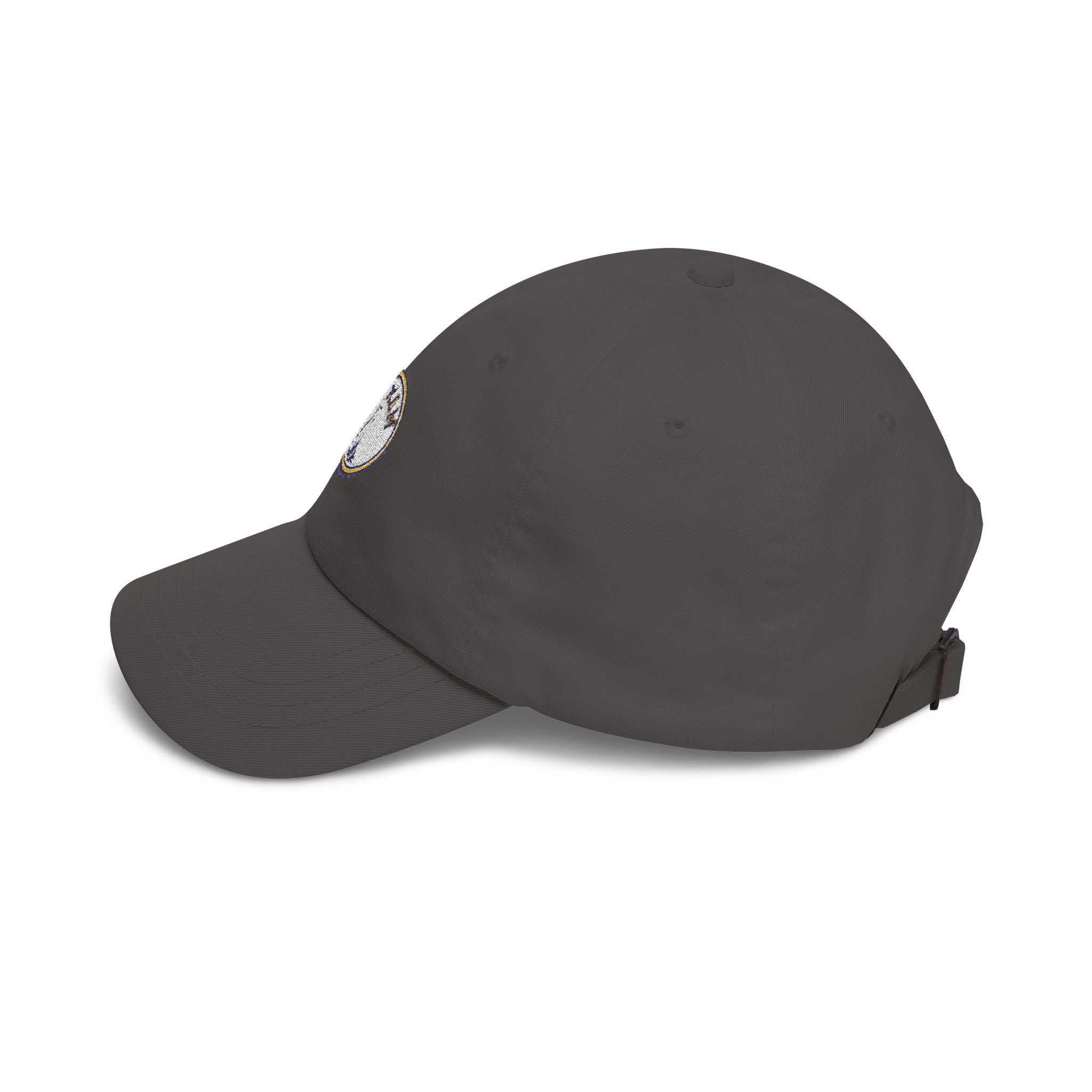 Cat Mom Embroidered Dad Cap - Magenta Baseball Hat for Cat Lovers