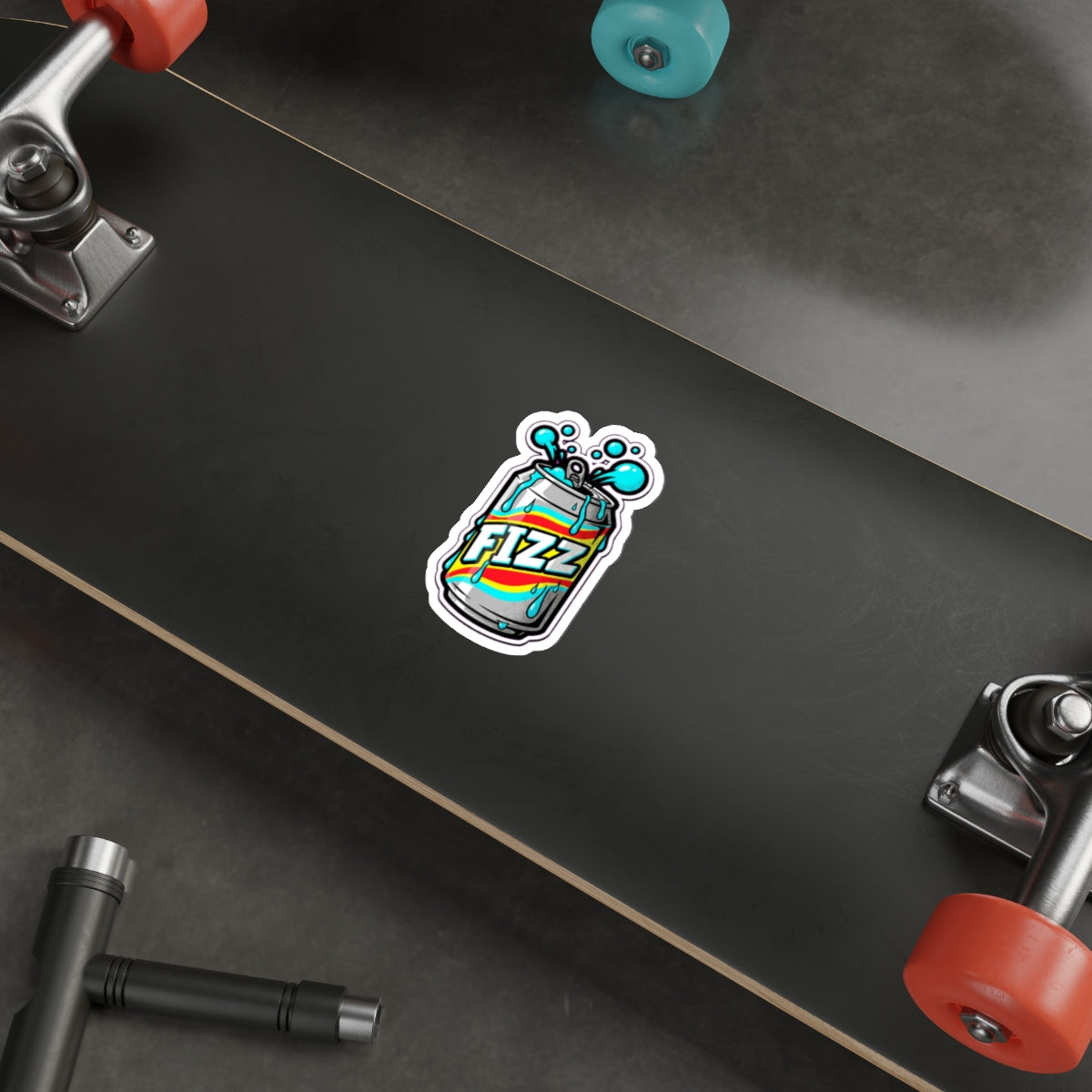 Retro Soda Can Die-Cut Sticker | Fizzy Drink Lover Vintage Cola Sticker