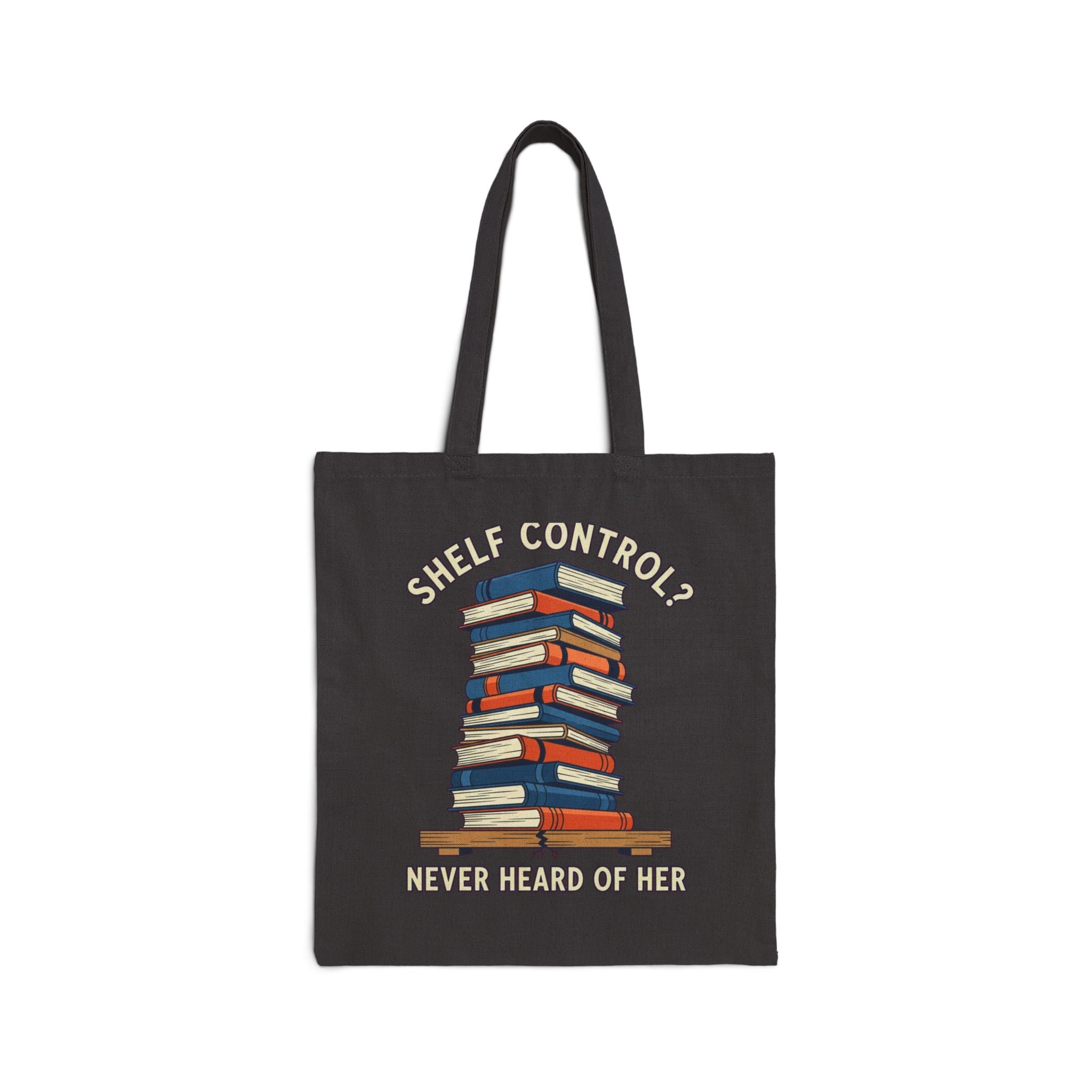 Book Lover Tote Bag | Funny Bibliophile Gift | Dark Humor Book Addict Bag