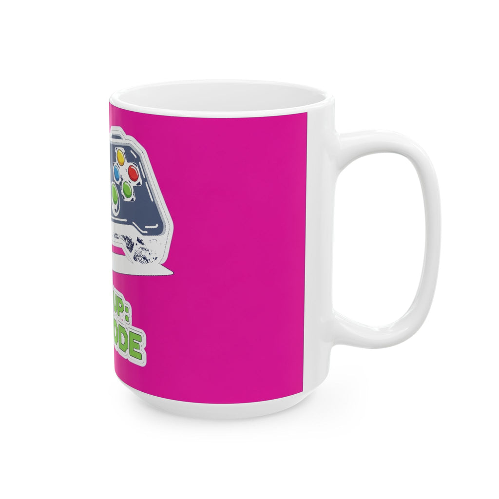Gamer Dad Retro Pixel Art Coffee Mug - Funny Gaming Dad Gift