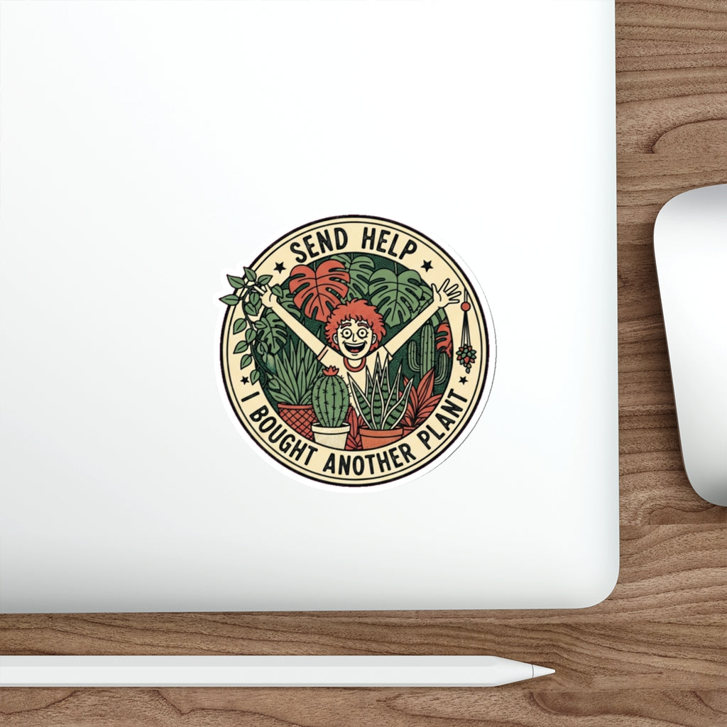 Plant Parent Sticker | Funny Houseplant Lover Die-Cut Sticker Gift