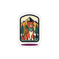 Adventure Cat Die-Cut Vinyl Sticker | Hiking Camping Outdoor Cat Decal