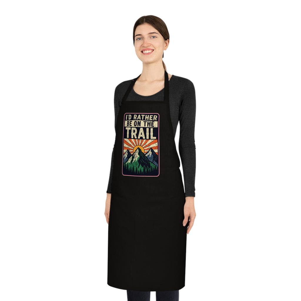 Hiking Apron | Outdoor Adventure Cooking Apron | Campfire Chef Gift