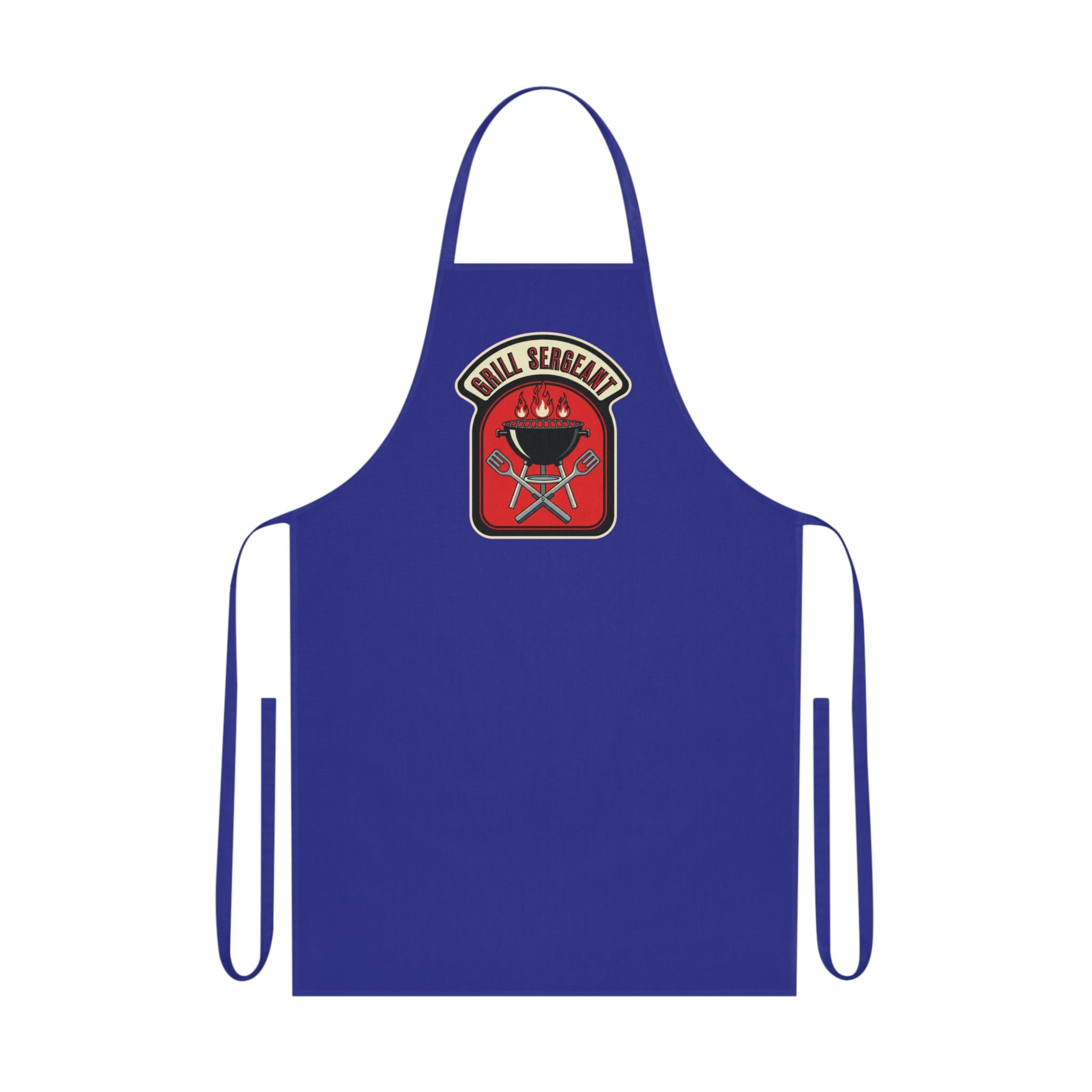 Funny Dad BBQ Apron - Vintage Biker Grill Master Father's Day Gift