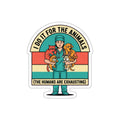 Vet Tech Dark Humor Die-Cut Sticker | Funny Veterinary Medicine Gift