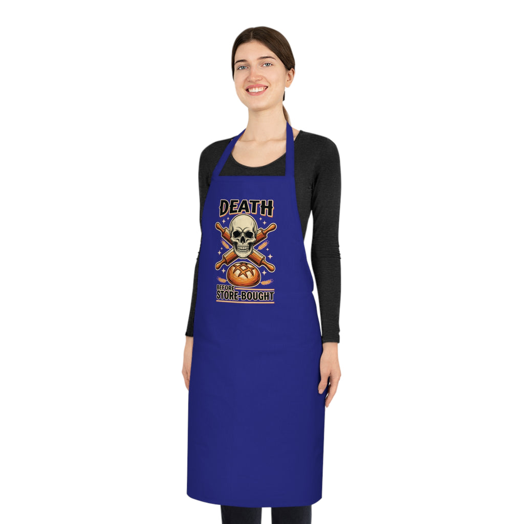 Funny Baker Dark Humor Cotton Apron | Sourdough Gift for Bread Makers