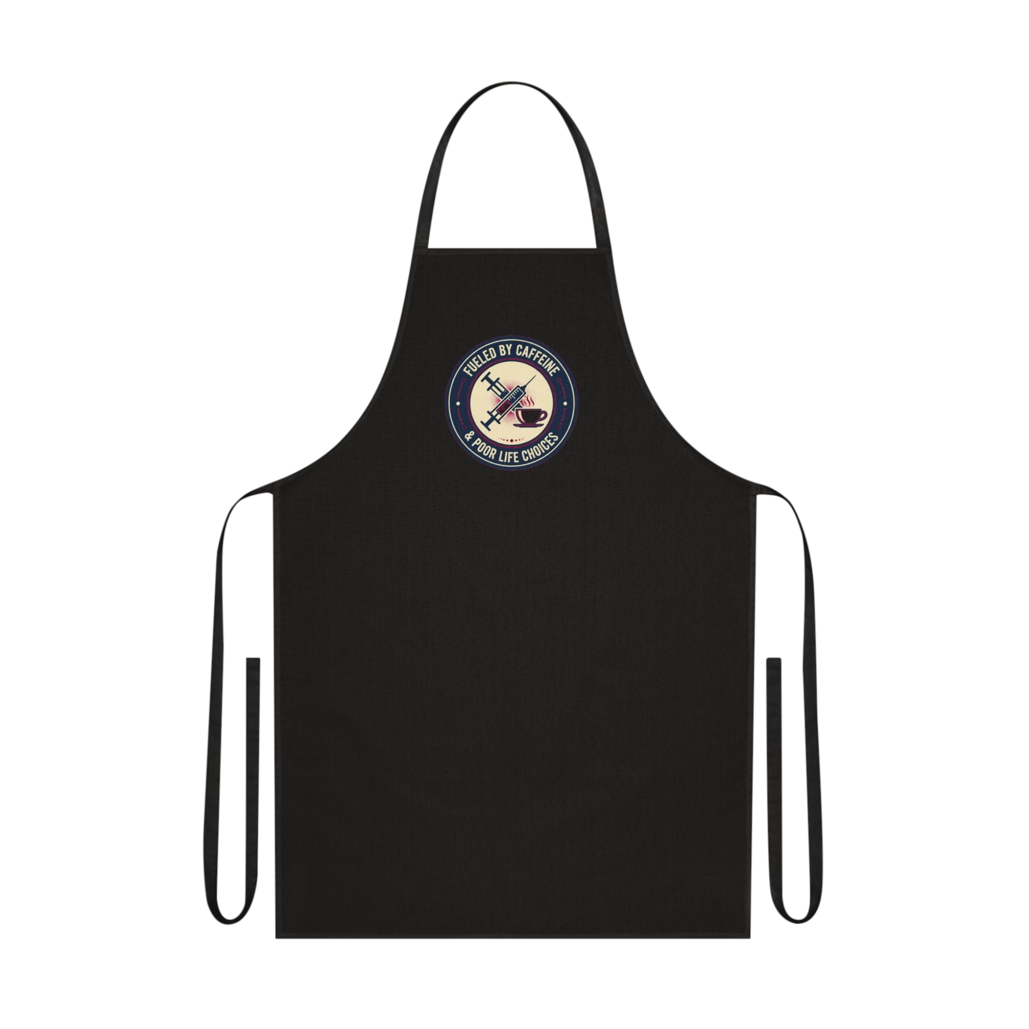 Funny Nurse Apron | Dark Humor Medical Worker Gift | Retro Badge Design