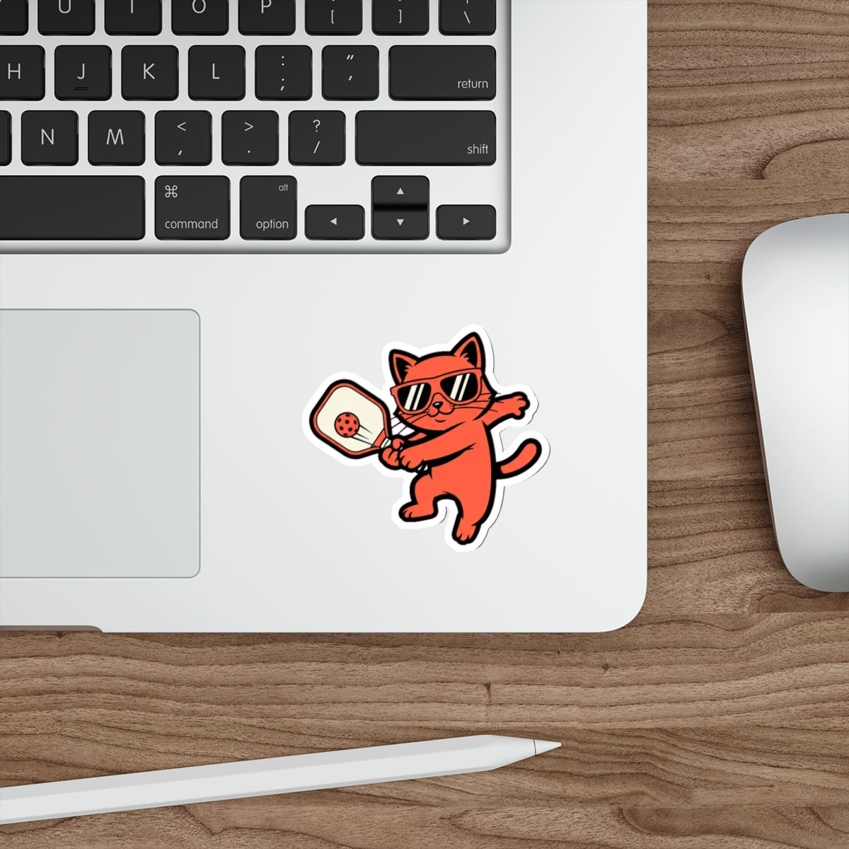 Pickleball Cat Ladies Die-Cut Sticker | Funny Cat Paddle Decal