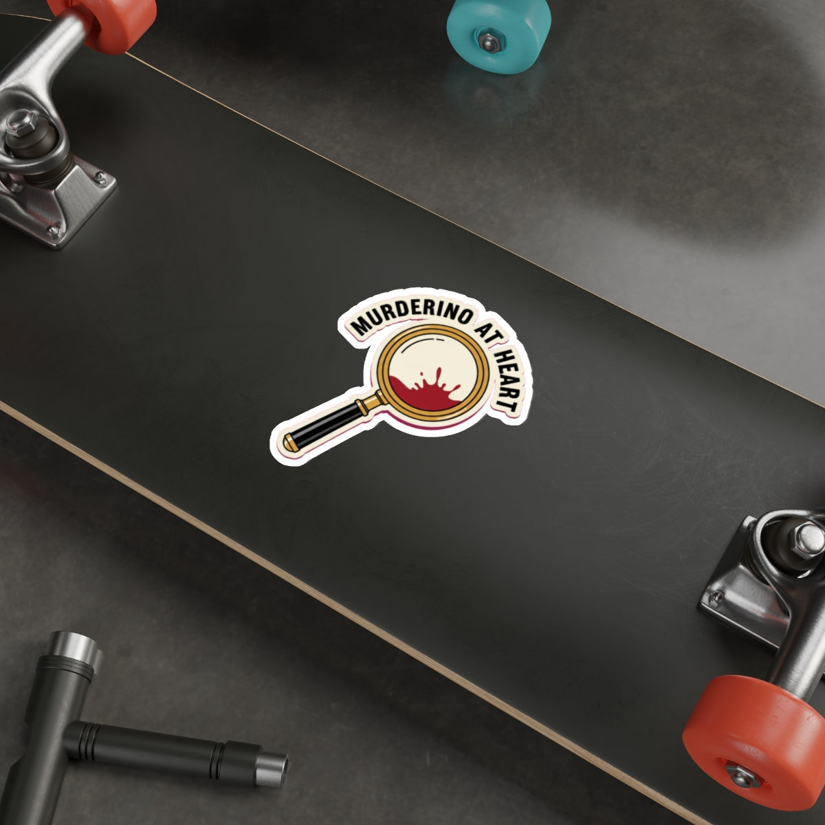 Murderino at Heart Die-Cut Sticker | True Crime Podcast Fan Gift
