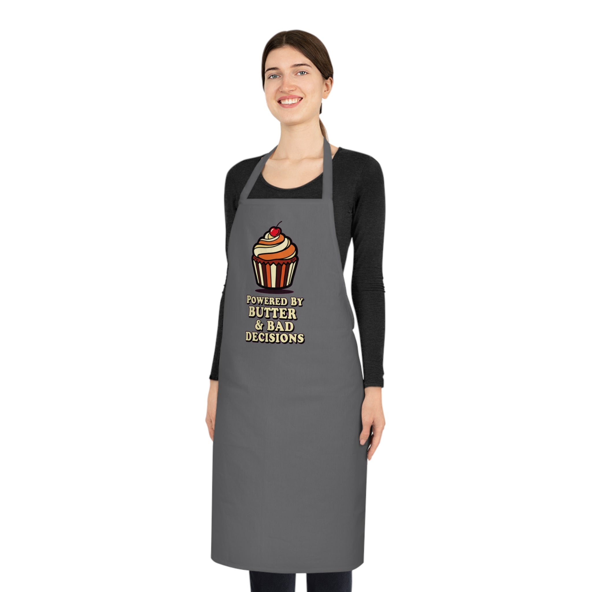 Funny Baking Apron - Retro Cupcake Baker Humor Gift for Her