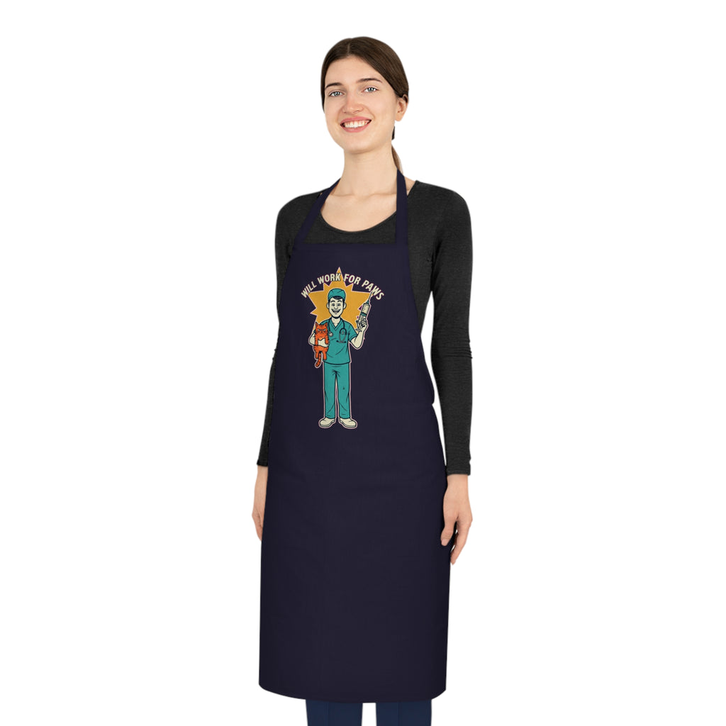 Funny Vet Tech Apron | Dark Humor Veterinary Gift | Cotton Apron