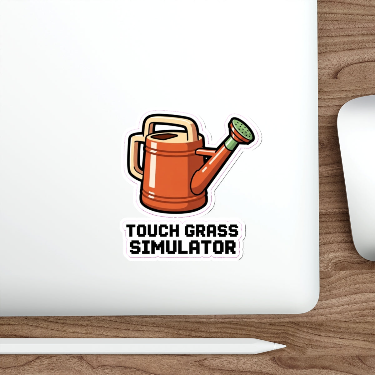 Touch Grass Simulator Stardew Valley Sticker | Cozy Gamer Decal