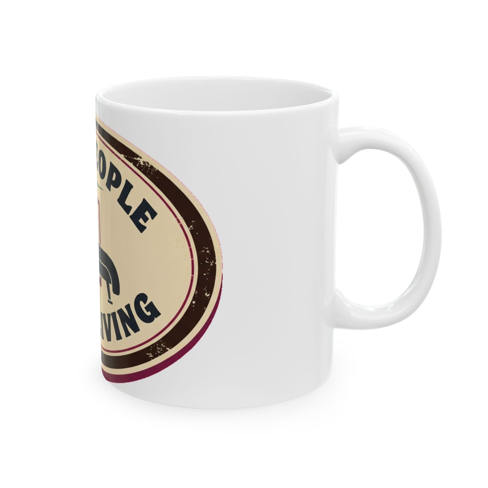 Therapist Dark Humor Ceramic Mug | Mental Health Professional Gift