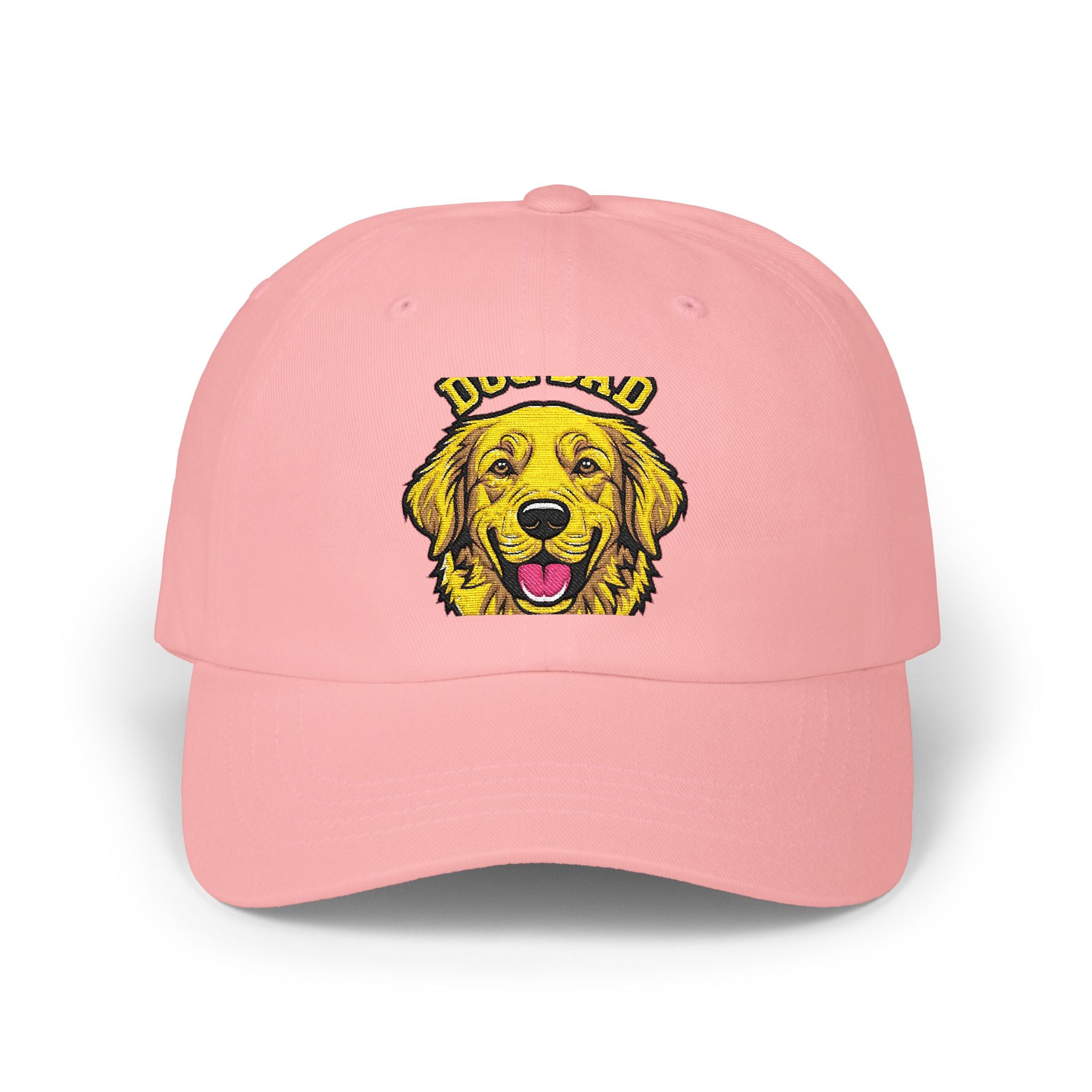 Golden Retriever Dad Hat - Dog Dad Cap with Embroidered Patch