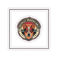Anti-Social Dog Mom Red Heeler Sticker | Funny Australian Cattle Dog Decal