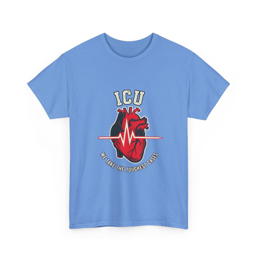 ICU Nurse Dark Humor T-Shirt | Critical Care RN Gallows Humor Tee