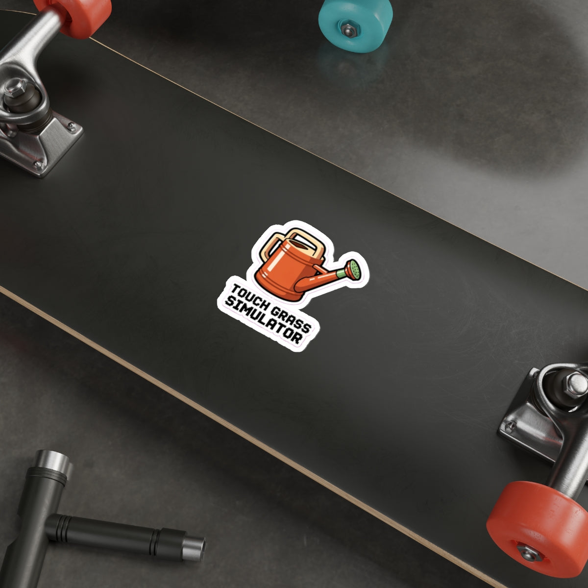 Touch Grass Simulator Stardew Valley Sticker | Cozy Gamer Decal