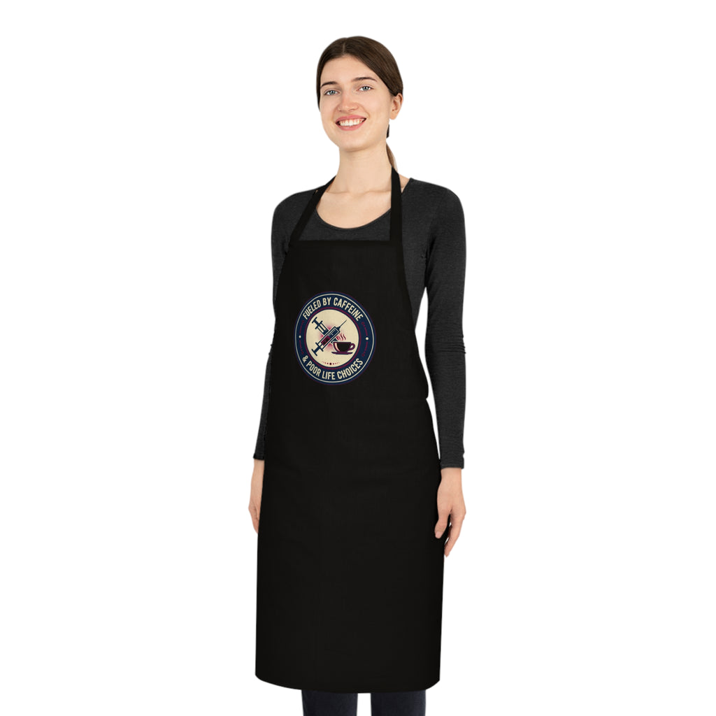 Funny Nurse Apron | Dark Humor Medical Worker Gift | Retro Badge Design