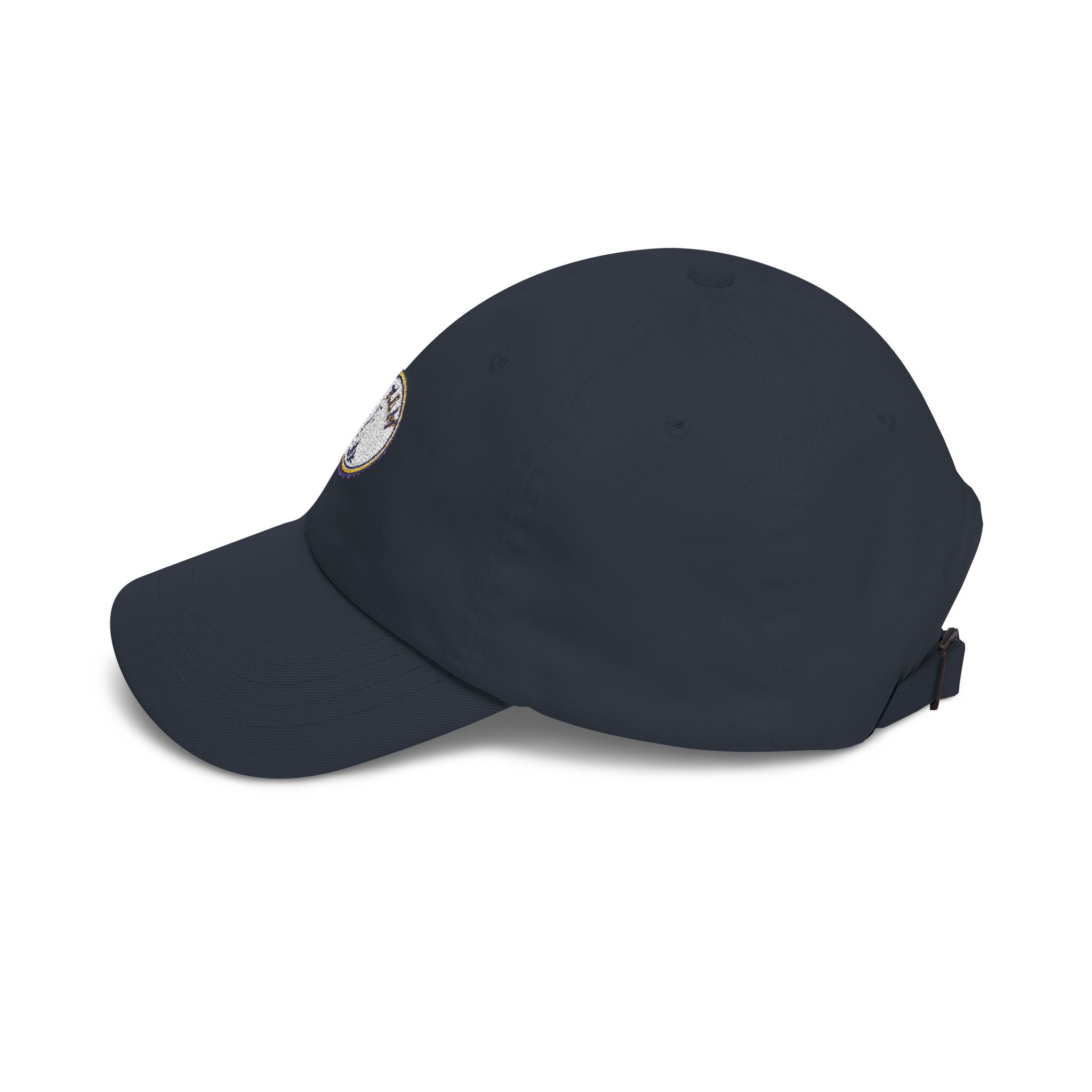 Cat Mom Embroidered Dad Cap - Magenta Baseball Hat for Cat Lovers